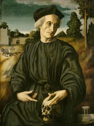 Portrait du pape Adrien VI en prêtre
